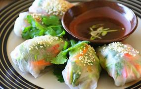 越南风味蔬菜卷做法大全