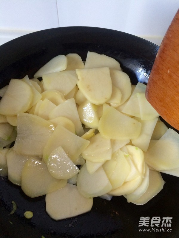 青椒土豆片怎么煮