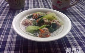 上海青肉丸汤做法大全
