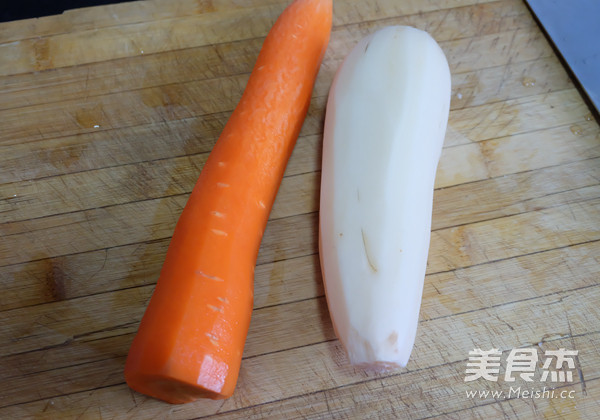 莲藕胡萝卜炖排骨的简单做法