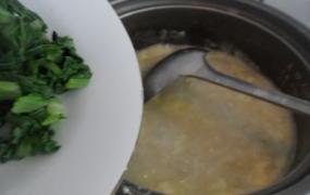 小白菜疙瘩汤做法大全