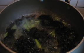 紫菜豇豆汤做法大全