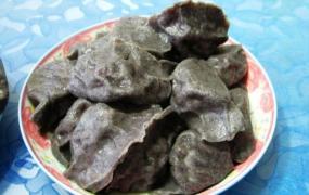 西芹猪肉紫米水饺做法大全