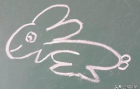 画小白兔简笔画,怎样用数字3画简笔画兔子？