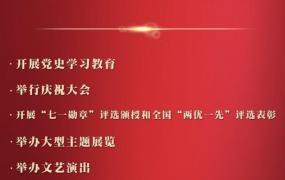 庆建党100周年节目,中国共产党成立100周年庆祝活动安排发布