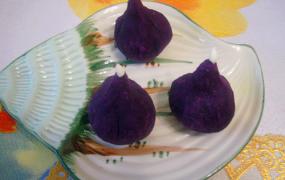 紫薯肉松塔做法大全