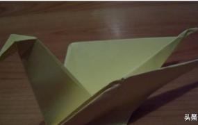平衡鸟怎么折,【8K】【折纸】折小鸟怎么折？