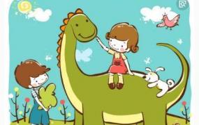 恐龙图画儿童画,为什么不少孩子都喜欢恐龙？
