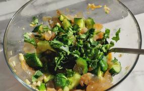 黄瓜拌海蜇头，健康低脂，清新爽口超好吃做法大全