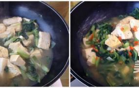 小白菜炖豆腐做法大全