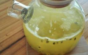百香果蜂蜜能调节血糖排毒养颜 百香果蜂蜜茶的制作方法