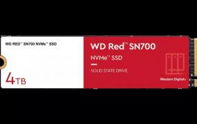 西部数据推出 WD Red SN700 NVMe SSD：TLC 颗粒，最大 4TB