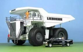 世界上最大的车是哪辆 利勃海尔t282b（总载重量达327吨）