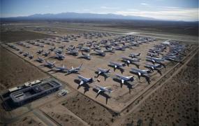 世界上最大的飞机坟场 位于亚利桑那州（专收集退役飞机）