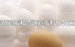 富硒鸡蛋和普通鸡蛋有什么区别