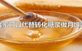 蜂蜜可以代替转化糖浆做月饼吗