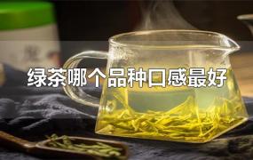 绿茶哪个品种口感最好