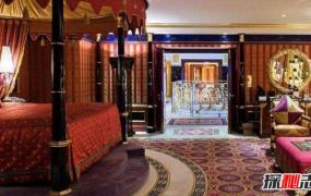 世界最豪华迪拜帆船酒店，七星级阿拉伯塔酒店满地黄金