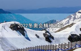 2022冬奥会精神主旨