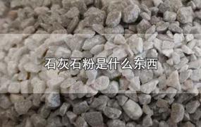 石灰石粉是什么东西