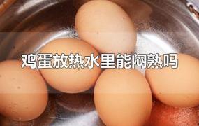 鸡蛋放热水里能闷熟吗