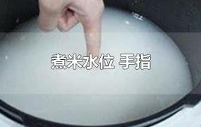 煮米水位 手指