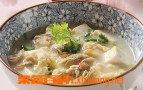 海蛎子豆腐汤的材料和做法步骤
