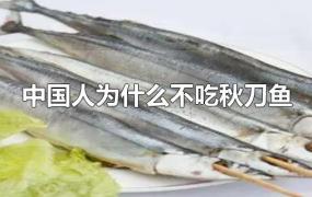 中国人为什么不吃秋刀鱼