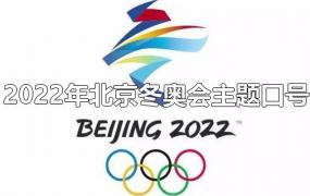 2022年北京冬奥会主题口号