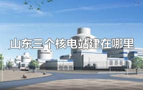 山东三个核电站建在哪里