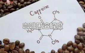 咖啡因溶解度