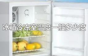 冰箱冷冻室温度一般多少度
