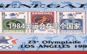 1984奥运会在哪个国家