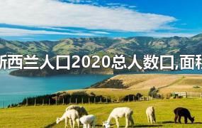新西兰人口2020总人数口,面积