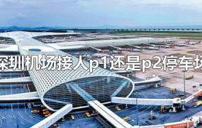 深圳机场接人p1还是p2停车场