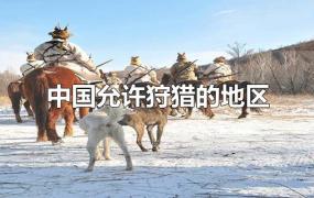 中国允许狩猎的地区