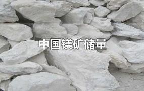 中国镁矿储量