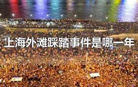 上海外滩踩踏事件是哪一年