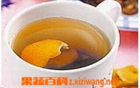 橘子皮泡茶的作用
