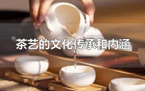 茶艺的文化传承和内涵