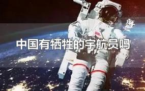中国有牺牲的宇航员吗