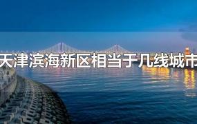 天津滨海新区相当于几线城市