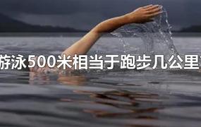 游泳500米相当于跑步几公里?