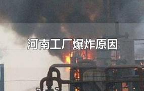 河南工厂爆炸原因