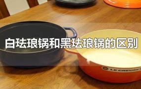 白珐琅锅和黑珐琅锅的区别
