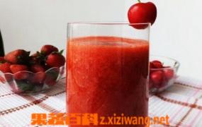 怎样做樱桃汁 樱桃汁的材料和做法步骤