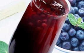 野生蓝莓汁的功效与作用