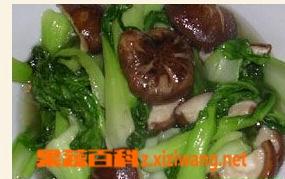 香菇炒油菜如何做好吃 香菇炒油菜的方法步骤