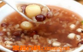 红豆薏米莲子的功效和作用