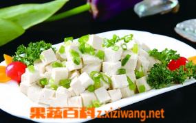 家常小葱拌豆腐的材料和做法